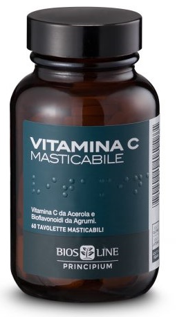 PRINCIPIUM VITAMINA C NATURALE 60 COMPRESSE MASTICABILI 72 G - Farmapanda Srl