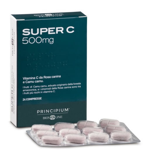 PRINCIPIUM SUPER C 500 24 COMPRESSE 24,2 G - Farmapanda Srl