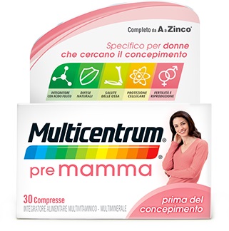 MULTICENTRUM PRE MAMMA 30 COMPRESSE - Farmapanda Srl