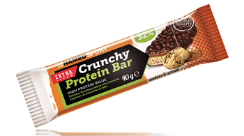 CRUNCHY PROTEINBAR COOKIES & CREAM 1 PEZZO 40 G - Farmapanda Srl