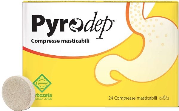 PYRODEP 24 COMPRESSE MASTICABILI - Farmapanda Srl