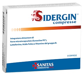 SIDERGIN 30 COMPRESSE - Farmapanda Srl