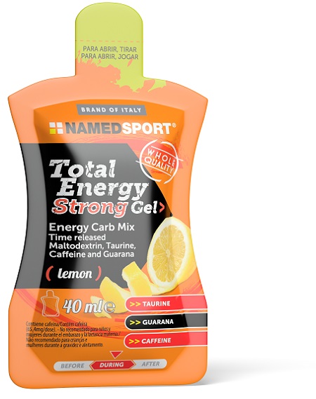 TOTAL ENERGY STRONG LEMON GEL 40 ML - Farmapanda Srl