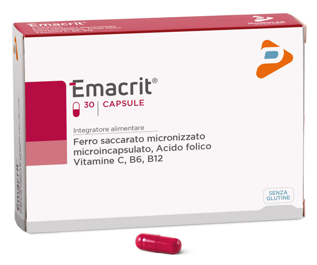 EMACRIT 30 CAPSULE - Farmapanda Srl