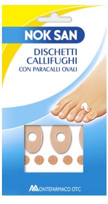 NOK SAN DISCHETTI CALLIFUGHI CON PARACALLI OVALI - Farmapanda Srl