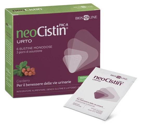 NEOCISTIN PAC A URTO 6 BUSTINE MONODOSE - Farmapanda Srl