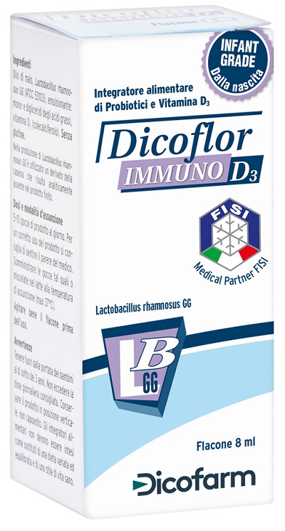DICOFLOR IMMUNO D3 8 ML FLACONE - Farmapanda Srl