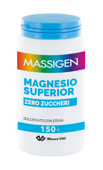 MASSIGEN MAGNESIO SUPERIOR ZERO ZUCCHERI 150 G - Farmapanda Srl
