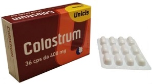 COLOSTRUM UNICIS 36 CAPSULE 400 MG - Farmapanda Srl