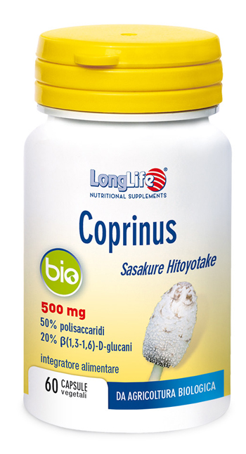 LONGLIFE COPRINUS BIO 60 CAPSULE - Farmapanda Srl