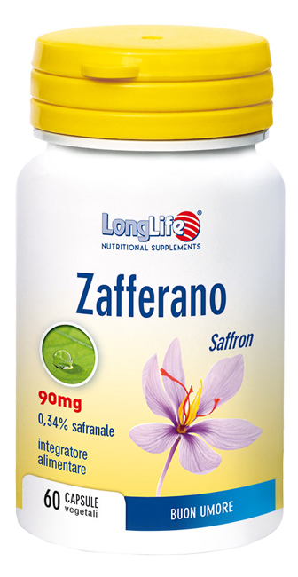 LONGLIFE ZAFFERANO 60 CAPSULE VEGETALI - Farmapanda Srl