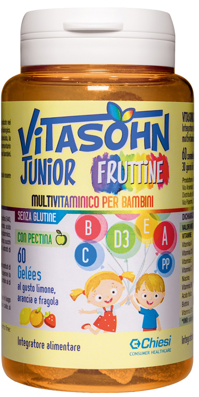 VITASOHN JUNIOR FRUTTINE 60 CARAMELLE - Farmapanda Srl