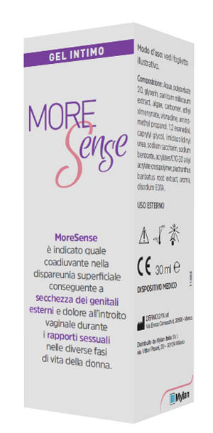 MORESENSE GEL TUBO 30 ML - Farmapanda Srl