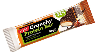 CRUNCHY PROTEINBAR CARAMEL VANILLA 40 G - Farmapanda Srl