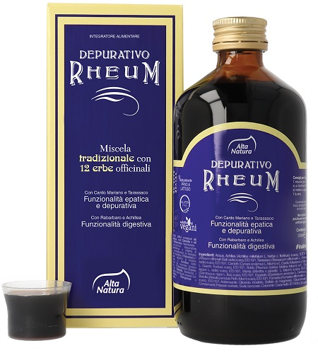 DEPURATIVO RHEUM MISCELA ERBE OFFICINALI 250 ML - Farmapanda Srl