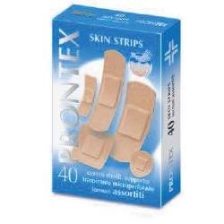 CEROTTO PRONTEX SKIN STRIPS 6 FORMATI ASSORTITI ASTUCCIO 40 PEZZI - Farmapanda Srl