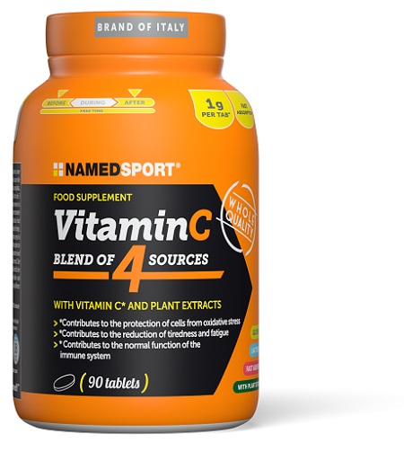 VITAMIN C 4 NATURAL BLEND 90 COMPRESSE - Farmapanda Srl