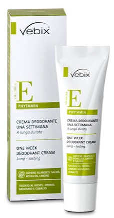 VEBIX PHYTAMIN CREMA DEODORANTE 1 SETTIMANA 25 ML - Farmapanda Srl