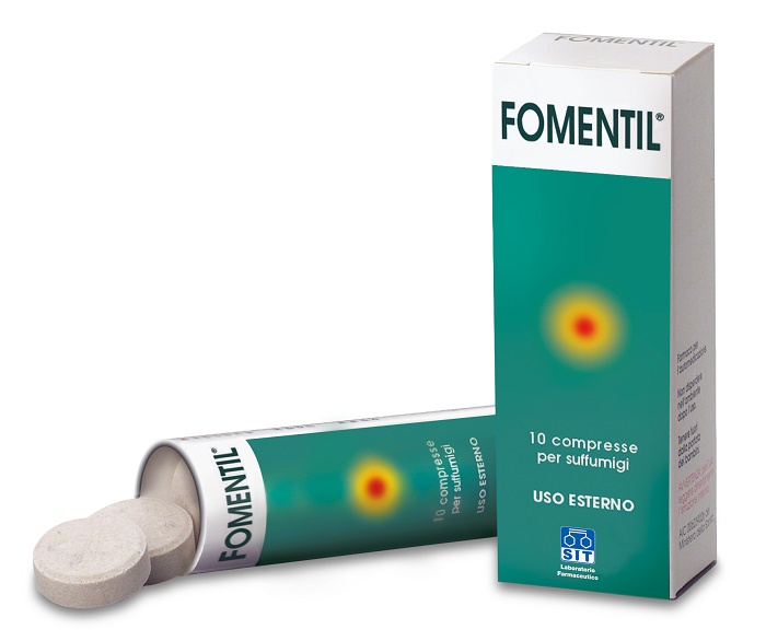 FOMENTIL 10 COMPRESSE X SUFFUMIGI - Farmapanda Srl