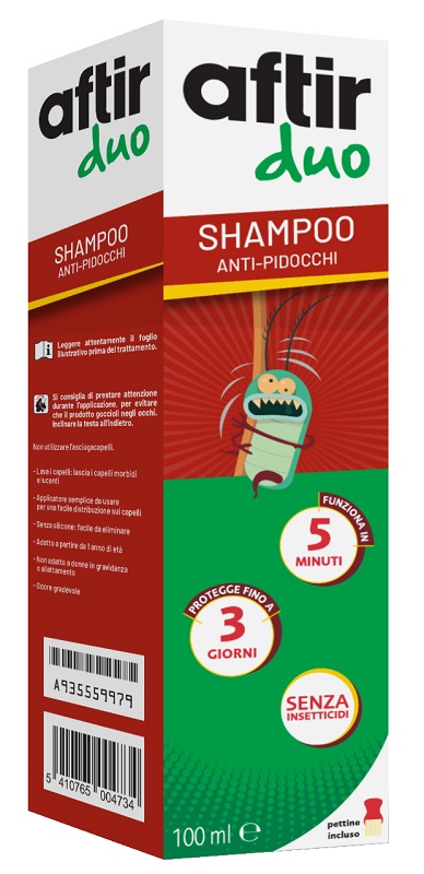 AFTIR DUO SHAMPOO 100 ML - Farmapanda Srl