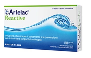 ARTELAC REACTIVE SOLUZIONE OFTALMICA MONODOSE 20 UNITA' DA 0,5 ML - Farmapanda Srl