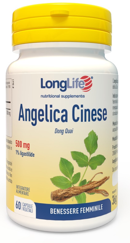 LONGLIFE ANGELICA CINESE 60 CAPSULE VEGETALI - Farmapanda Srl