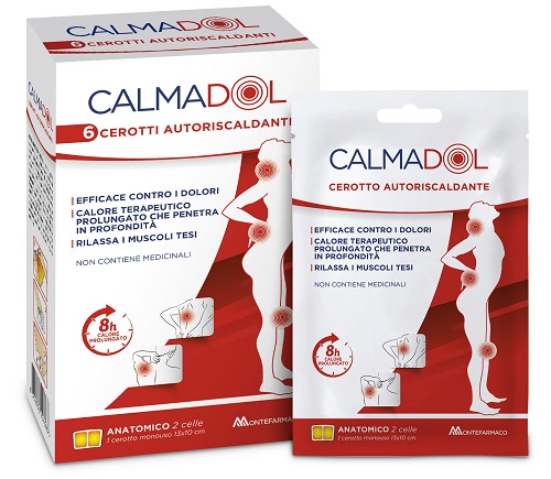 CALMADOL CEROTTO RISCALDANTE PACK 6 PEZZI - Farmapanda Srl