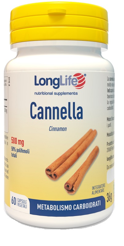 LONGLIFE CANNELLA 60 CAPSULE - Farmapanda Srl