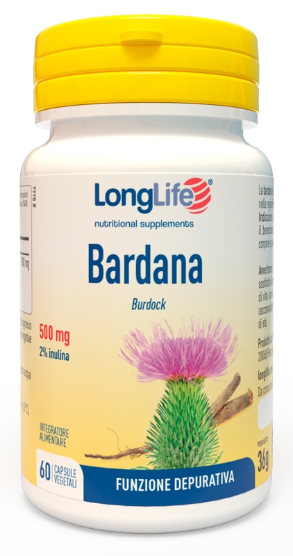 LONGLIFE BARDANA 60 CAPSULE VEGETALI - Farmapanda Srl