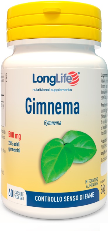 LONGLIFE GIMNEMA 60 CAPSULE VEGETALI - Farmapanda Srl