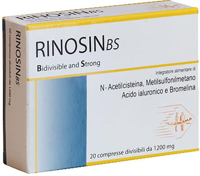 RINOSINBS 20 COMPRESSE DA 1.2 G - Farmapanda Srl