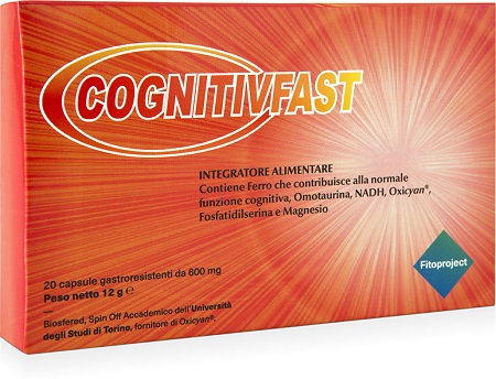 COGNITIVFAST 20 CAPSULE GASTRORESISTENTI DA 600 MG - Farmapanda Srl