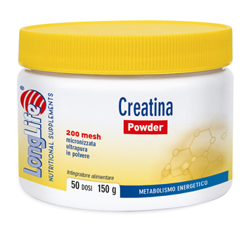 LONGLIFE CREATINA POWDER 150 G - Farmapanda Srl