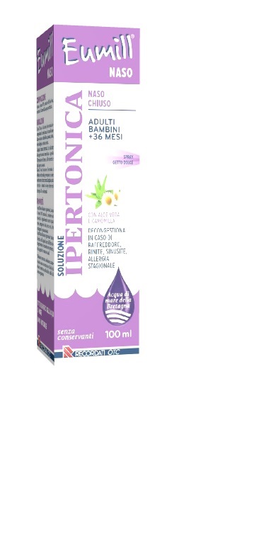 EUMILL NASO SPRAY SOLUZIONE IPERTONICA 100 ML - Farmapanda Srl