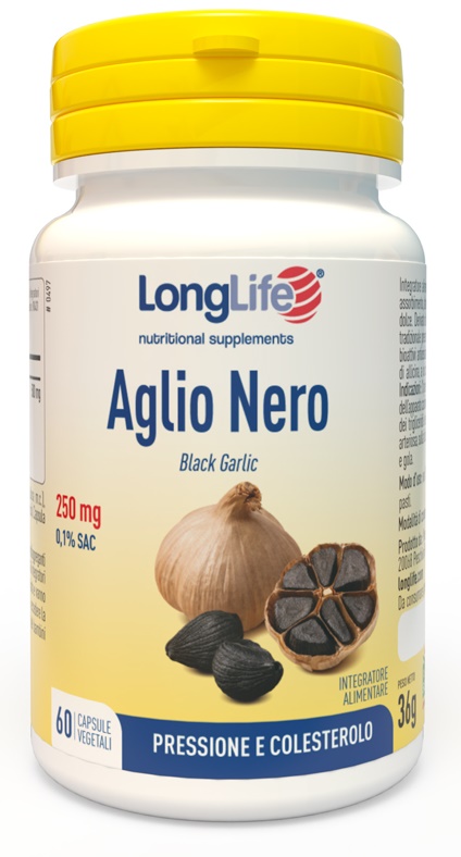 LONGLIFE AGLIO NERO 60 CAPSULE VEGETALI - Farmapanda Srl