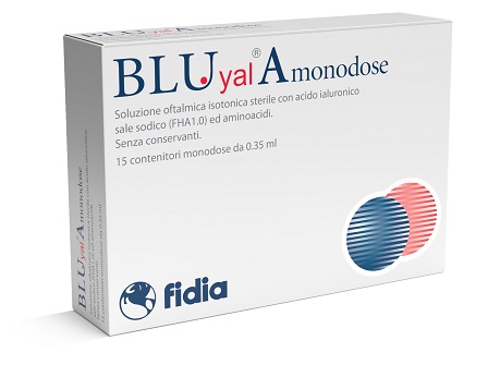 BLU YAL A MONODOSE GOCCE OCULARI 15 FLACONCINI 0,35 ML - Farmapanda Srl