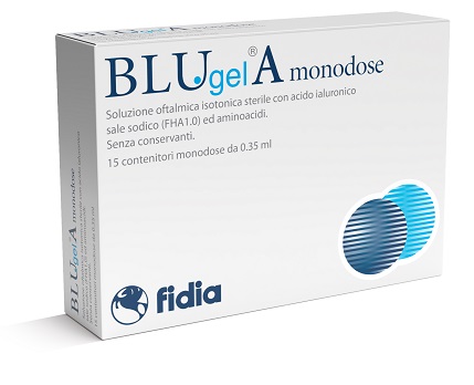 BLU GEL A MONODOSE GOCCE OCULARI 15 CONTENITORI MONODOSE - Farmapanda Srl