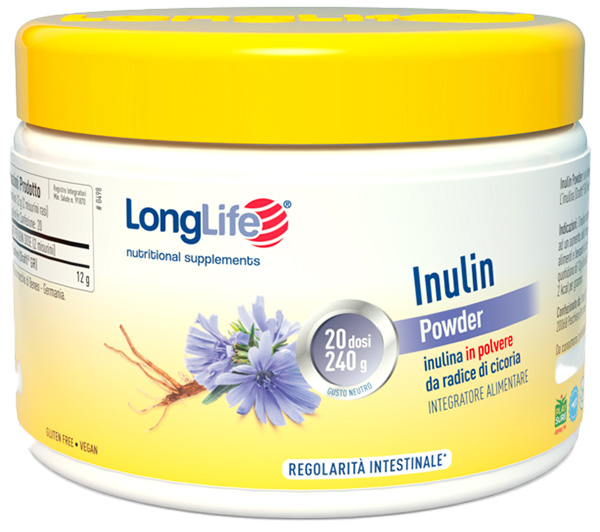 LONGLIFE INULINA POWDER 240 G - Farmapanda Srl