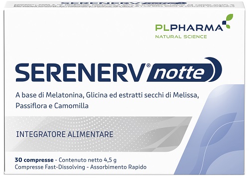 SERENERV NOTTE 30 COMPRESSE - Farmapanda Srl