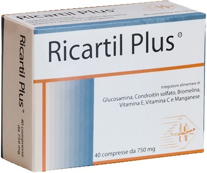 RICARTIL PLUS 40 COMPRESSE - Farmapanda Srl