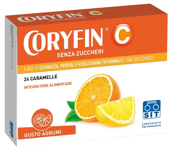 CORYFIN C SENZA ZUCCHERO AGRUMI 48 G - Farmapanda Srl