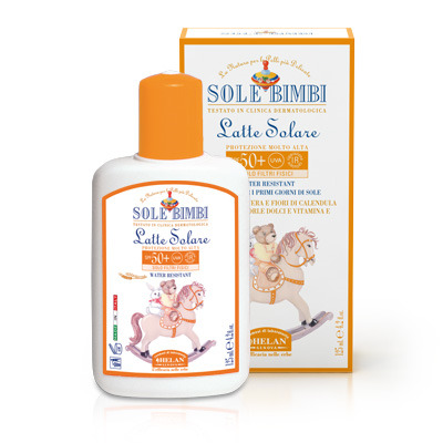 SOLE BIMBI LATTE SOLARE SPF50+ 125 ML - Farmapanda Srl