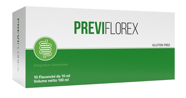 PREVIFLOREX 10 FLACONCINI DA 10 ML - Farmapanda Srl