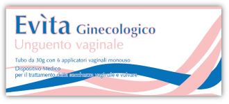 EVITA GINECOLOG UNGUENTO VAGINALE TUBO DA 30 G + 6 APPLICATORI VAGINALI MONOUSO - Farmapanda Srl