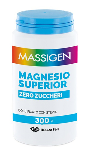 MASSIGEN MAGNESIO SUPERIOR ZERO ZUCCHERI 300 G - Farmapanda Srl