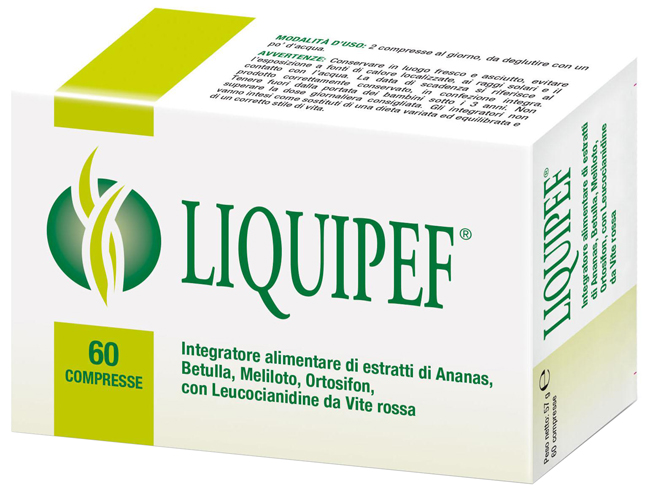 LIQUIPEF 60 COMPRESSE - Farmapanda Srl