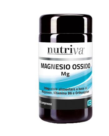 NUTRIVA MAGNESIO OSSIDO GI GROUP 50 COMPRESSE 1 G - Farmapanda Srl