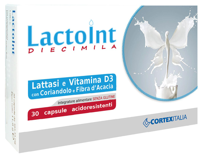 LACTOINT DIECIMILA 30 CAPSULE ACIDORESISTENTI SENZA GLUTINE - Farmapanda Srl