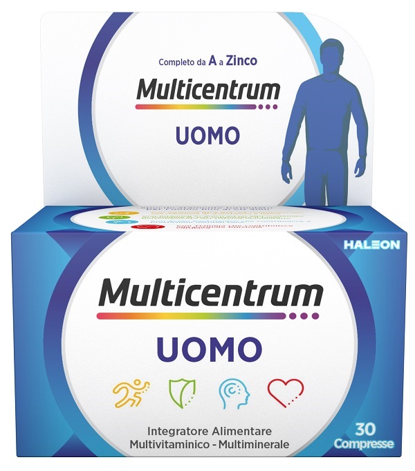 MULTICENTRUM UOMO 30 COMPRESSE - Farmapanda Srl