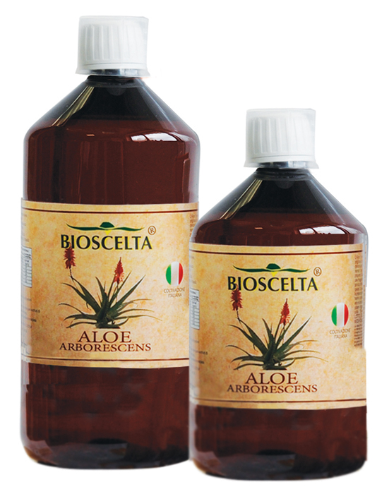 RAIHUEN ALOE ARBORESCENS PURO SUCCO BIOSCELTA 1000 ML - Farmapanda Srl